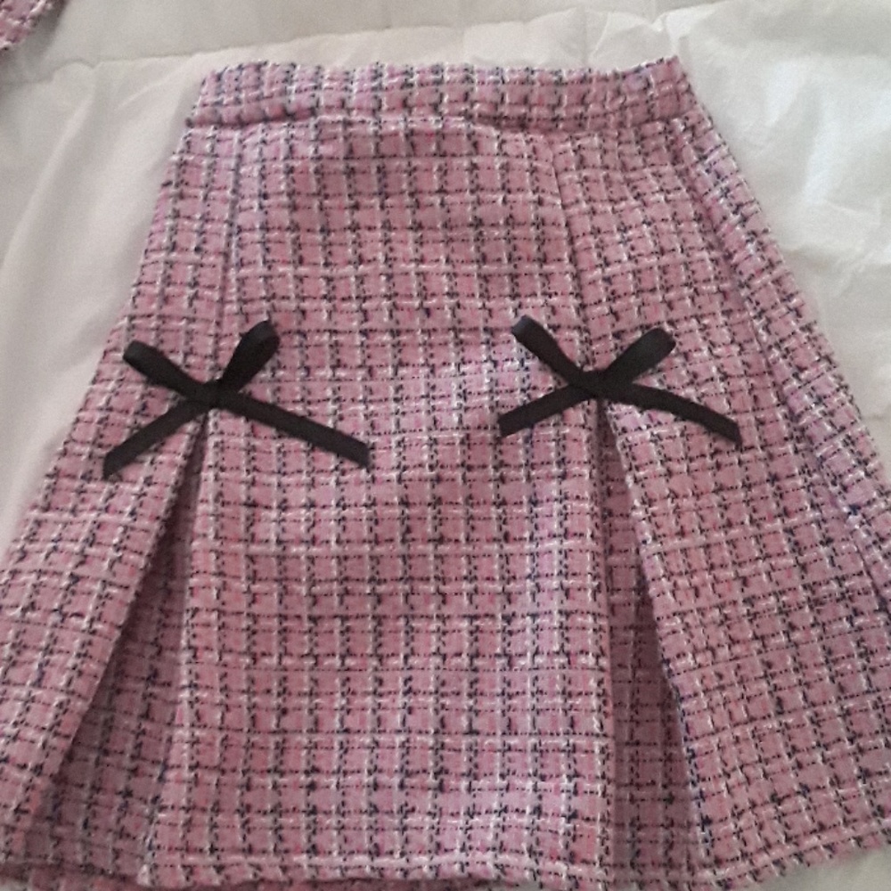 Girls skirt and jacket set